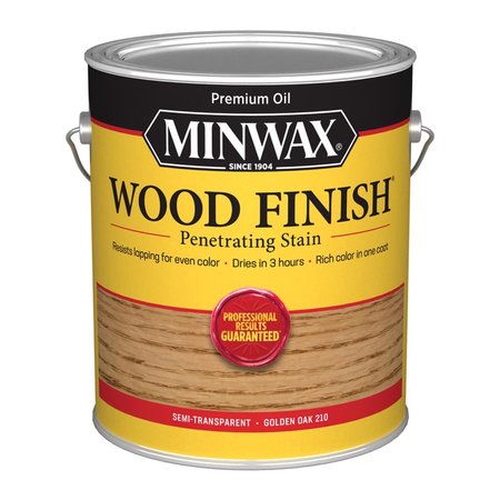 MINWAX Wood Finish Semi-Transparent Golden Oak Oil-Based Penetrating Stain 1 gal 710710000